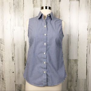 3/$15 BANANA REPUBLIC STRIPED BLOUSE